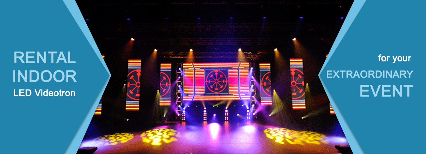 Banner videotron jakarta - rental